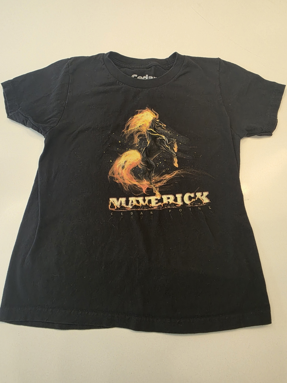 Black Graphic Kids Tee